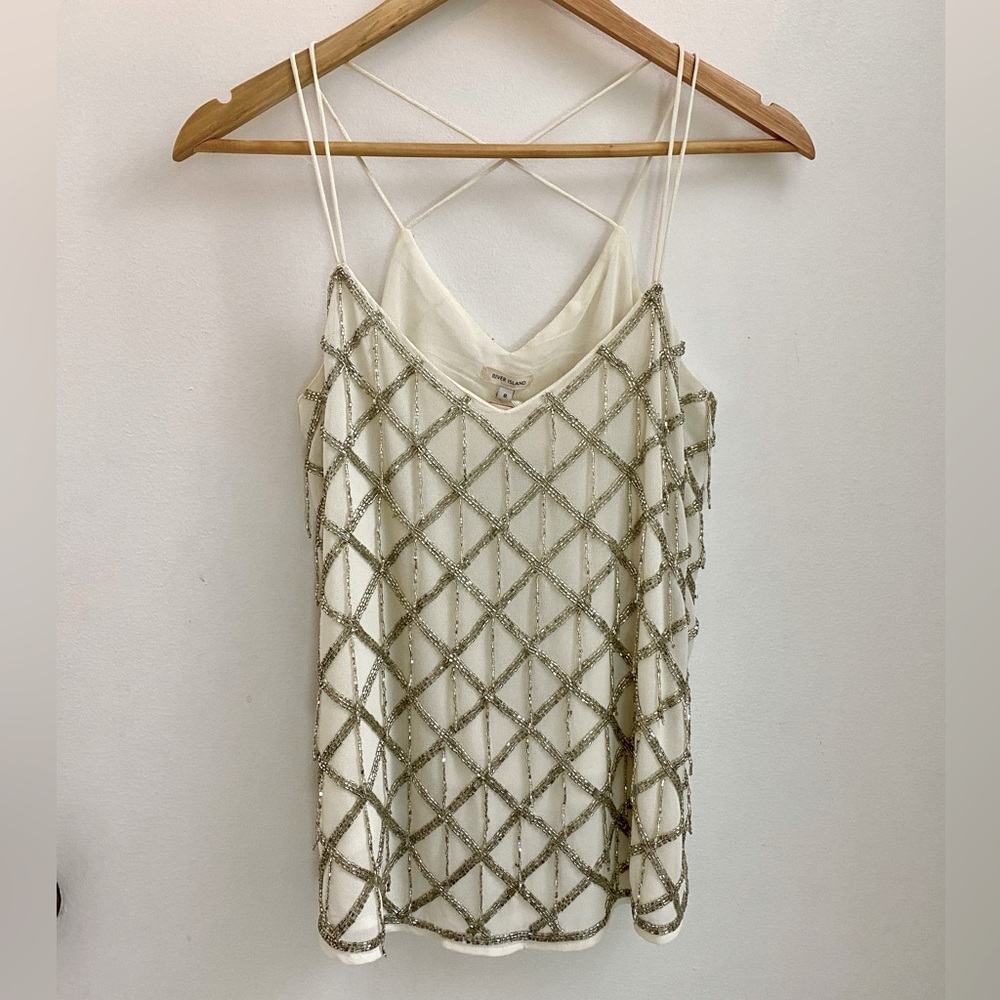 ✨ Sparkly strappy top ✨